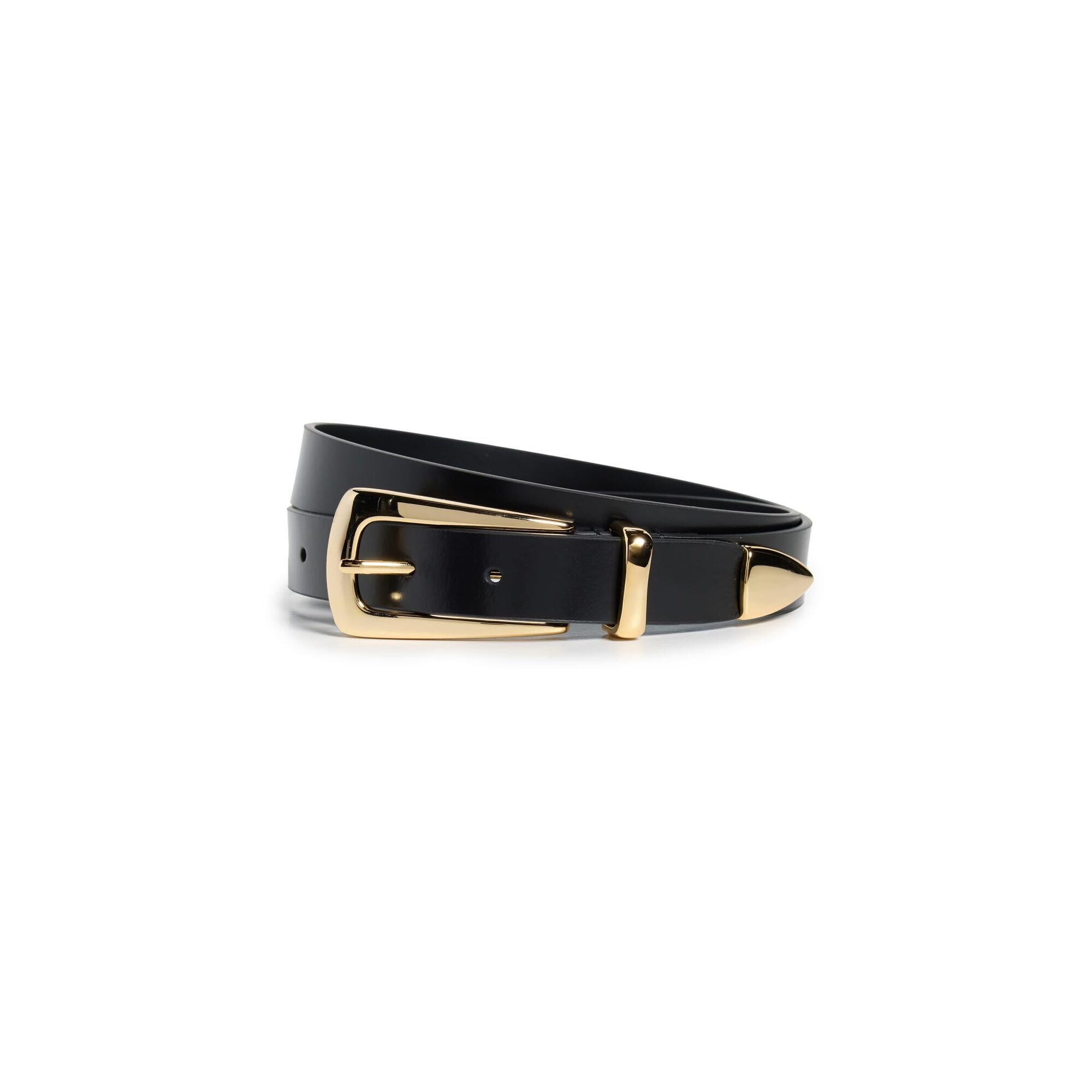 1369 Womens The Statement Belt, Black/Gold